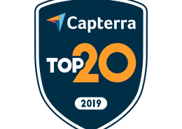 2019 Capterra Top 20 IT Asset Management Software Badge