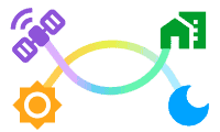 Image of intertwining loops, representing seamless convenience.