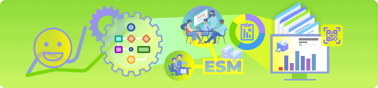 Enterprise service management team collaboration.