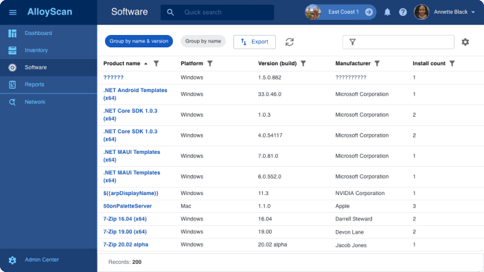 AlloyScan | Alloy Software