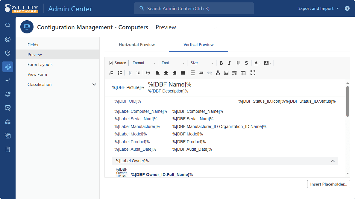 Alloy Software IT Asset Management and Configuration Management solutions for efficient organization and tracking of computer hardware and software.