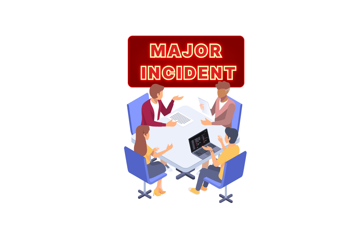 Broken infrastructure, major IT incident, cybersecurity breach, crisis management, IT support team, urgent response, network outage, emergency response planning, information security, incident response plan.