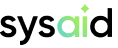 SysAid logo with black lettering and green accent elements on a white background.
